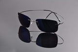 rimless titanium polarized Sunglasses