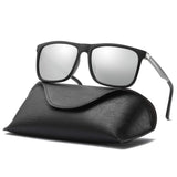 Men Retro Square Polarized Wayfarer Aluminum Sunglasses RP306