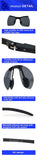 Polarised Driving Sunglasses Outdoor Sport Eyewear Spring Hinge Unbreakable Ultra-Light AL-MG Frame HD Lens Men