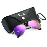 Small Polarized Aviator Sunglasses for Adult Small Face and Junior,52mm