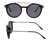 Retro Round Polarized Sunglasses for Women Men New Style Fashion Metal Frame pk1015