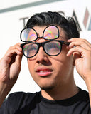 EmazingLights Flip Up Diffraction Prism Fireworks Rave Glasses