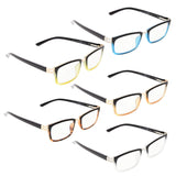 READING GLASSES 5 pack Two-Tone Readers