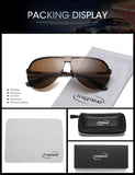Polarized fashion Sunglasses for man women designer Military pilot Style
