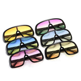 Classic Aviator Sunglasses Oversized Square Black Frame Clout Goggles Fashion Style