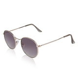 Classic Mirrored Flat Lens Round Sunglasses For Women/Men UV400