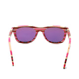 New Wayfarer Polarized Sunglasses for Men Vintage Wood Sun Glasses Women Eyewear
