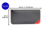 5 Pack Soft Slip In Eyeglass Cases For Women In A Variety Of Colors And Designs