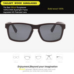 Wood Sunglasses Wayfarer Sunglasses with Polarized Lens