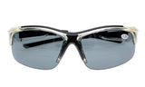Unisex Sports Bifocal Half Rimless Sunglasses UV400 Protection Outdoor Readingglasses