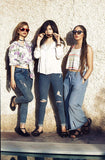 Magnetic Polarized 4Pcs Clip-on Lens Glasses Shade Sunglasses Night Vision Driving