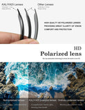 Aviator Polarized Sunglasses Metal Frame Pilot Sun Glasses for Men - UV400 Protection with Case