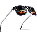 Polarized Aluminum Legs Sunglasses Vintage Sun Glasses For Men/Women A387