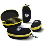 Semi Hard EVA Large Glasses Case with Hanging Hook 5 IN 1 Set for Sports Sunglasses