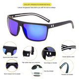 Wayfarer Sunglasses 62mm Polarized Sunglasses TR008