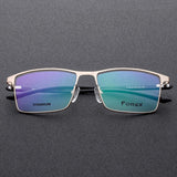 Myopia Prescription Optical Glasses Frame for Men Women with TR90 Square F10018