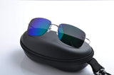 rimless titanium polarized Sunglasses