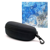 Outdoor Protective Glasses Case with Hook and Zipper,Logo Can Be Customized.
