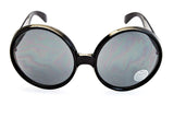 V3085-vp  2 1/2 Lens Crazy Round oversize Sunglasses