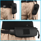 SR Tactical Molle Sunglasses Case Outdoor Portable Shockproof 1000D Nylon Hard Clamshell Carrying Glasses Case