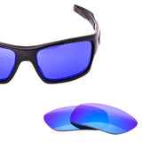 Polarized Sunglass Replacement Lenses for Oakley TURBINE - 5 Colors