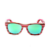 New Wayfarer Polarized Sunglasses for Men Vintage Wood Sun Glasses Women Eyewear