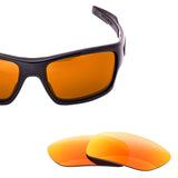 Polarized Sunglass Replacement Lenses for Oakley TURBINE - 5 Colors