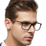 Optical Eyewear Non-prescription Eyeglasses Frame with Clear Lenses ATENE