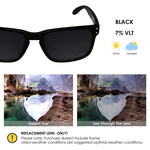 Anti-salt Polarized Replacement Lenses for Oakley Holbrook