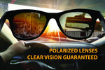 Wood Sunglasses Polarized for Men and Women - Bamboo Wooden Wayfarer Style