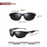 Polarized Sport Sunglasses for Men Women Reflective Unbreakable Outdoor