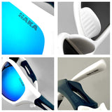Polarized Designer Fashion Sports Sunglasses Baseball Cycling Fishing Golf Tr90 Superlight Frame