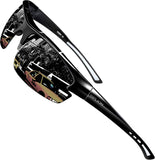 Men's Polarized Sunglasses Sports Glasses for Cycling Fishing Golf TR90 Superlight Frame