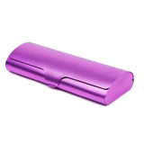 Hard Eyeglass Cases, Aluminum Metal Matte Spectacle Case