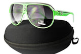D1045-cc  Turbo Aviator Sunglasses