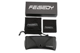 Men Polarized Sunglasses HD Driving Square Composite Frame B2425