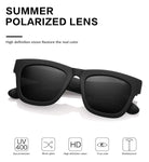 Wayfarer Polarized Sunglasses Men Women 58mm Len Plastic Frame