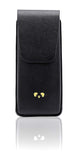 Kwala Eyewear Clip on Case - PU Leather Hard Shell Sunglasses Case with Clip
