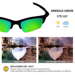 Anti-salt Polarized Replacement Lenses for Oakley Half Jacket XLJ