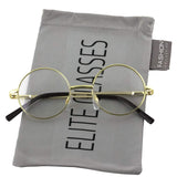 Round Circle Full Metal Frame Sunglasses for Women and Men Colorful Tinted Oceanic Lens John Lennon Glasses