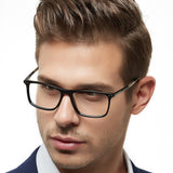 Optical Eyewear Non-prescription Eyeglasses Frame with Clear Lenses ATENE