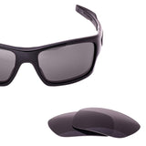 Polarized Sunglass Replacement Lenses for Oakley TURBINE - 5 Colors