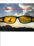 Night Driving Yellow Lens Polarized Sport Sunglasses for men or women 100% UVA/UVB