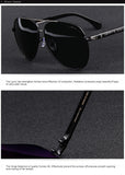 Design Men Sunglasses HD Polarized Luxury Shades UV400 S8728