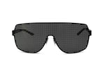 Unisex Pinhole Oversized Metal Flat Faced Fashionable Aviator Glasses