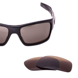 Polarized Sunglass Replacement Lenses for Oakley TURBINE - 5 Colors