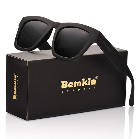 Wayfarer Polarized Sunglasses Men Women 58mm Len Plastic Frame