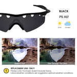 Anti-salt Polarized Replacement Lenses & Sock Kit for Oakley M Frame Strike