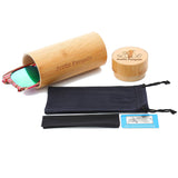 New Wayfarer Polarized Sunglasses for Men Vintage Wood Sun Glasses Women Eyewear