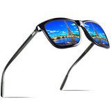 Polarized Aluminum Legs Sunglasses Vintage Sun Glasses For Men/Women A387